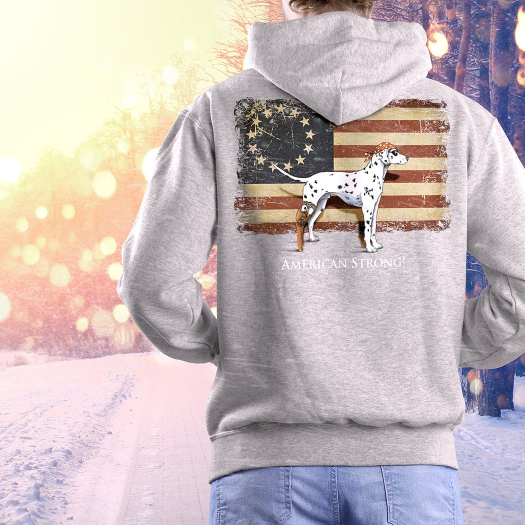 American Strong - Full Zip Hooded Sweater - Image 2